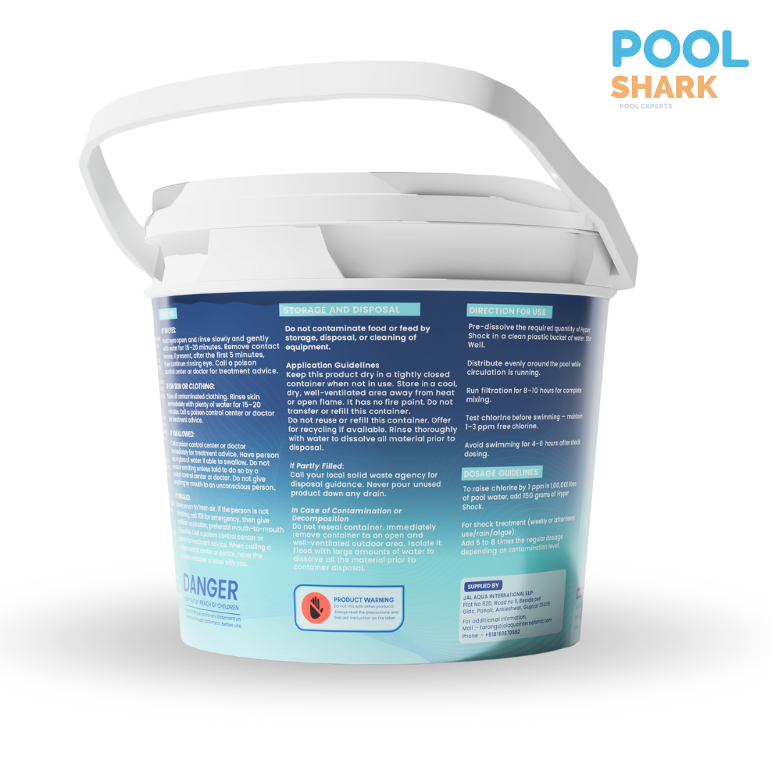 HYPER SHOCK - Shock Chlorine Treatment, Granules