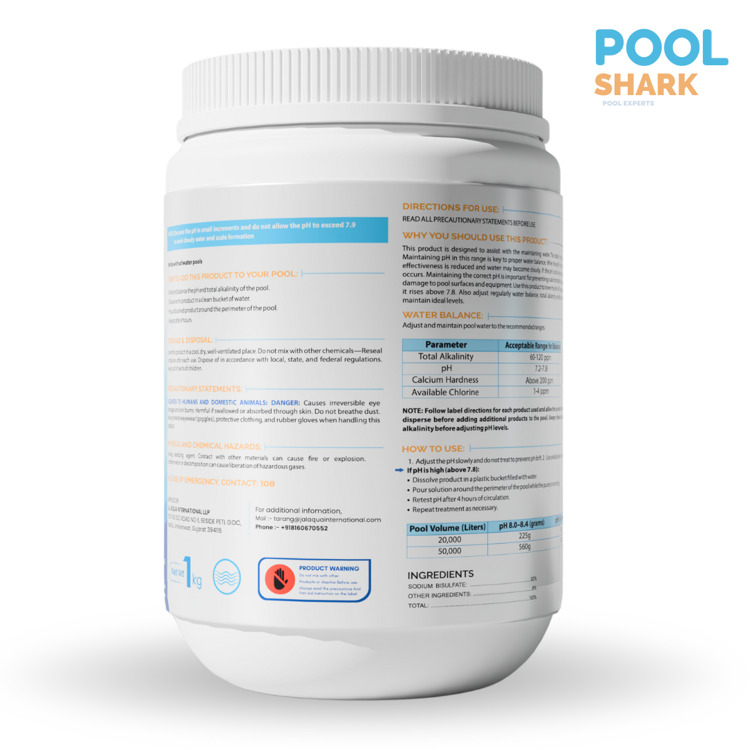 pH UP - Raises pH Level, Balance Acidic Water