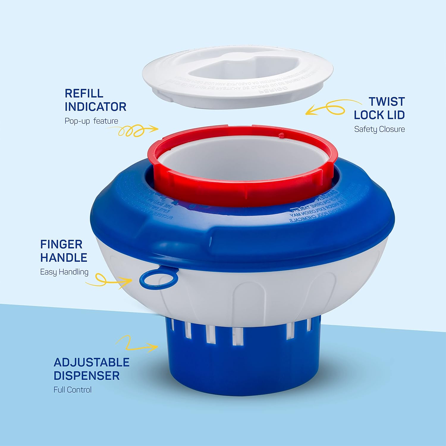 POOL CHLORINE TABLET DISPENSER