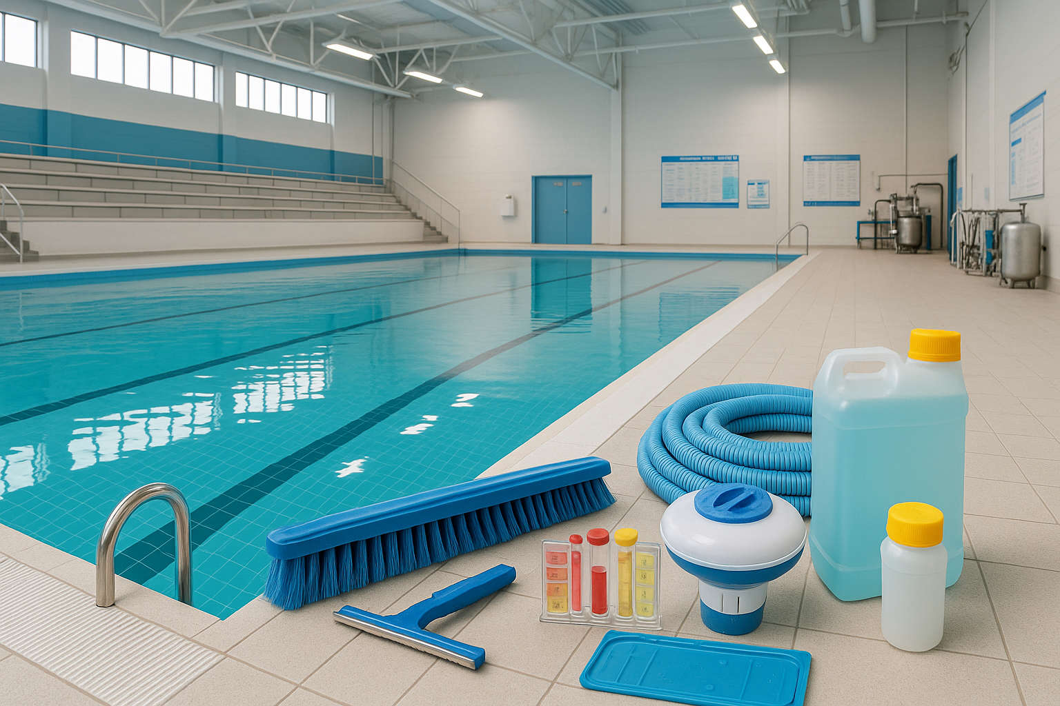 Effective Algae Control for Institutional Pools