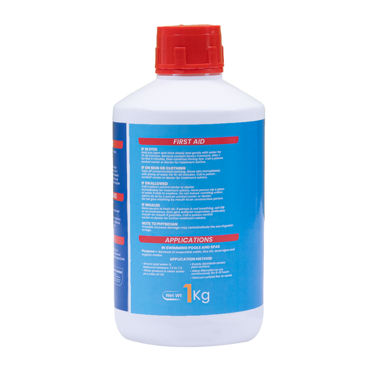 WATER CLARIFIER 2050 - Dust Settler, Crystal Clear Water