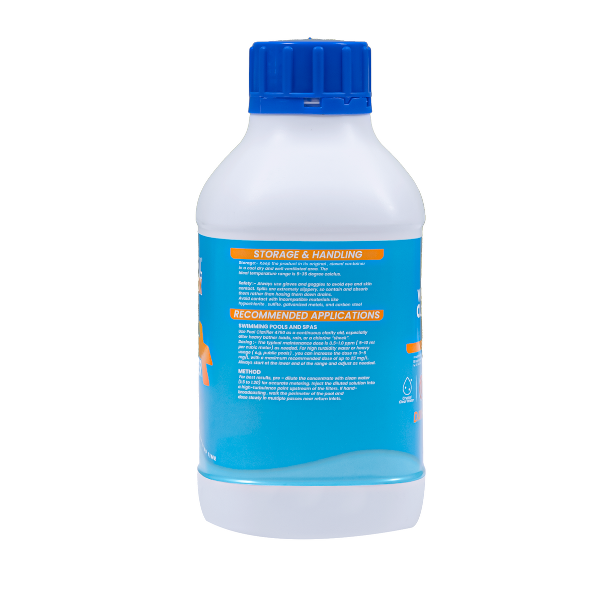 WATER CLARIFIER 4750 - Clear Cloudy Water , Deep Water Clarification