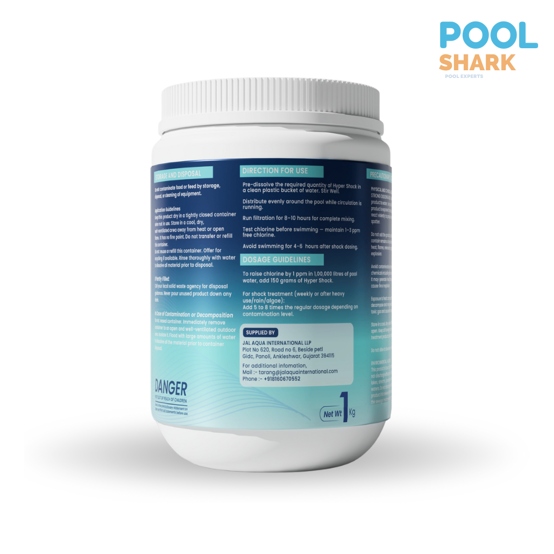HYPER SHOCK - Shock Chlorine Treatment, Granules